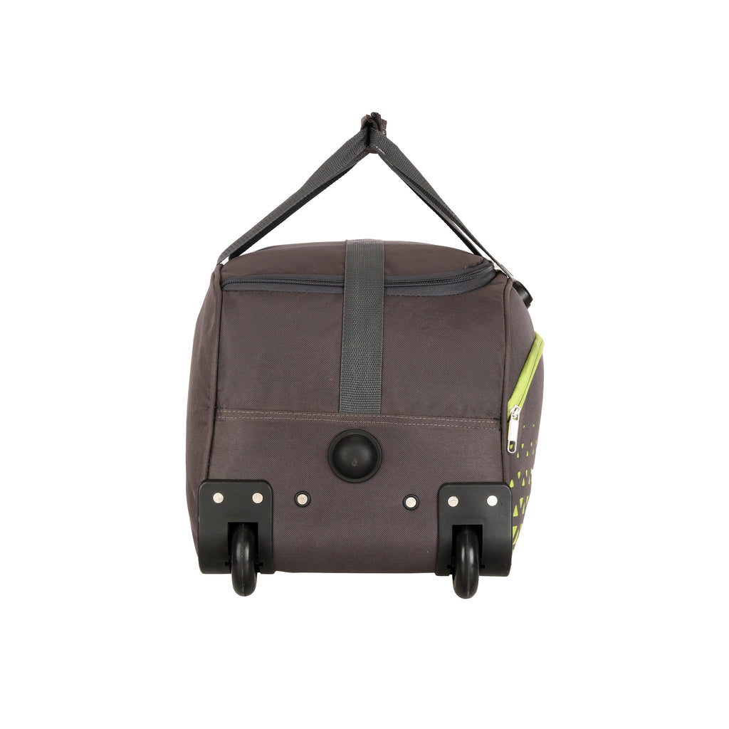 Lavie Sport 53.5 Cms Anti-Theft Arrow Wheel Duffle Bag For Travel | Luggage Bag Dk. Grey - Lavie World