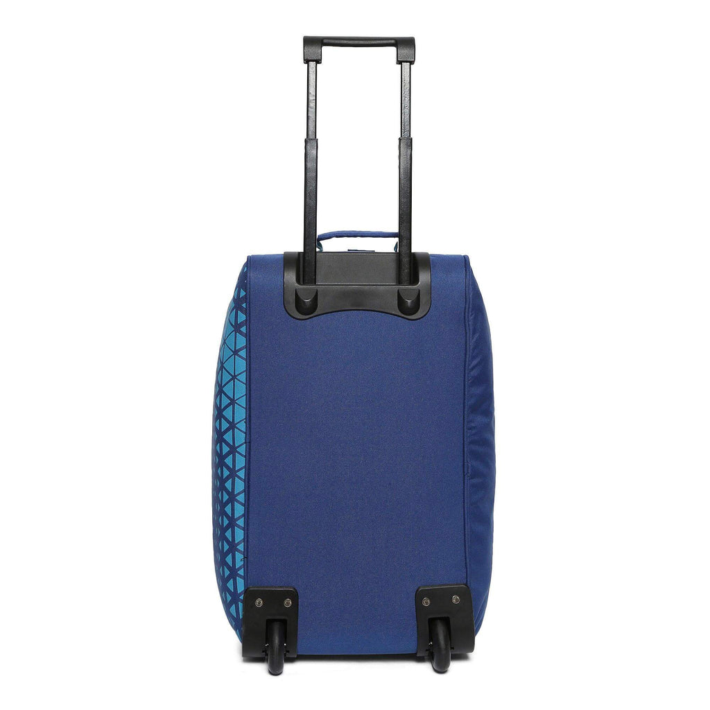 Lavie Sport 62 Cms Anti-Theft Arrow Wheel Duffle Bag For Travel | Luggage Bag Navy - Lavie World