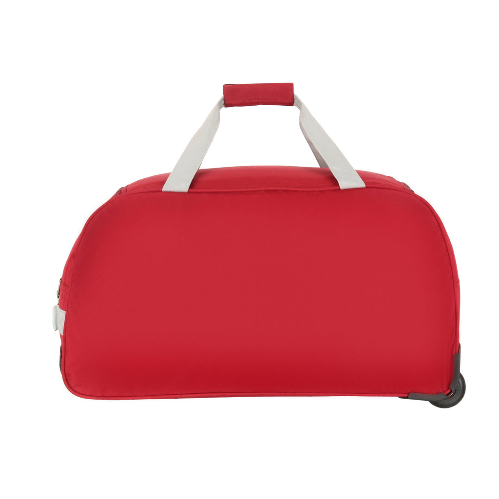 Lavie Sport 62 Cms Anti-Theft Arrow Wheel Duffle Bag For Travel | Luggage Bag Red - Lavie World