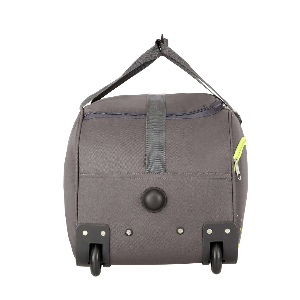 Lavie Sport 62 Cms Anti-Theft Arrow Wheel Duffle Bag For Travel | Luggage Bag Dk. Grey - Lavie World