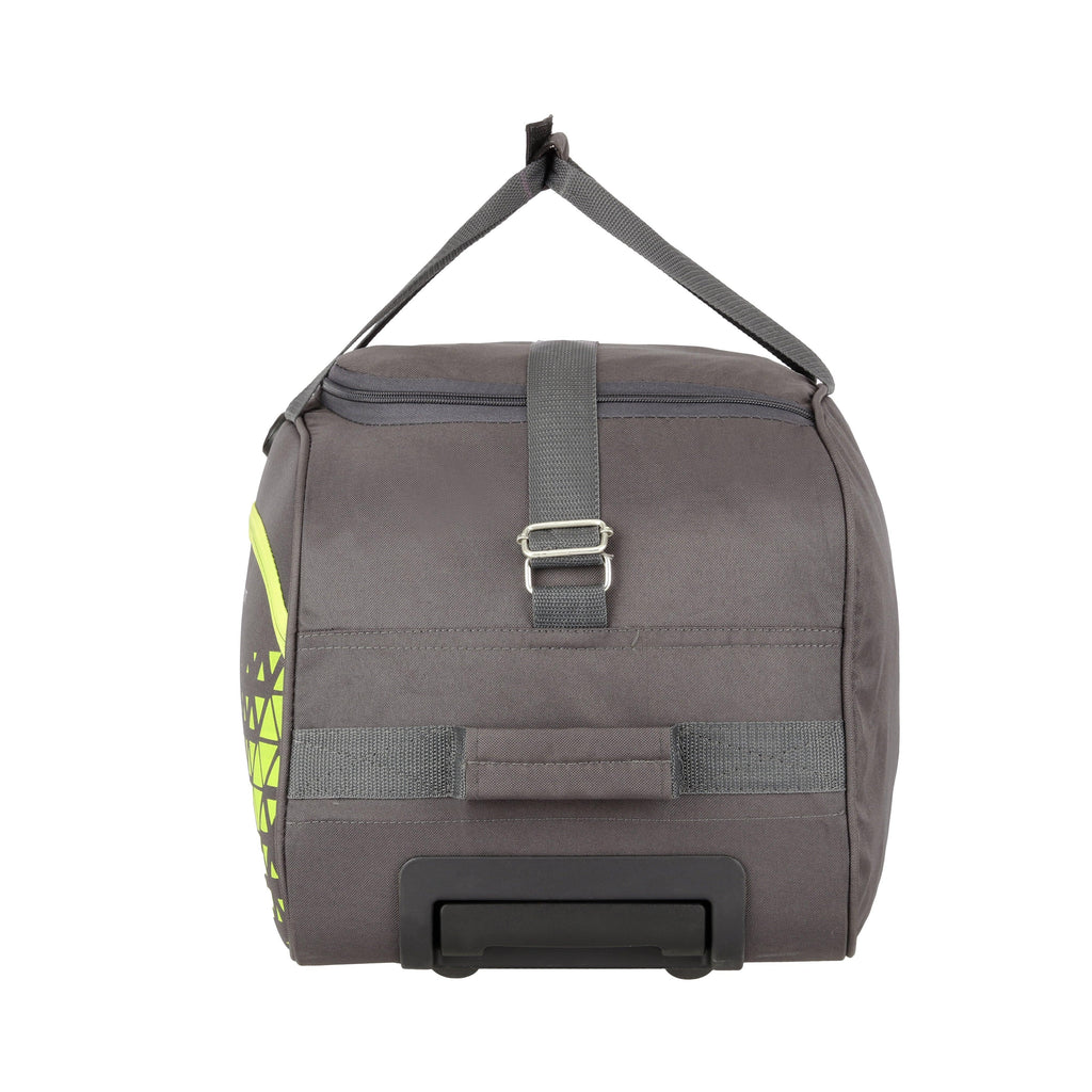 Lavie Sport 62 Cms Anti-Theft Arrow Wheel Duffle Bag For Travel | Luggage Bag Dk. Grey - Lavie World