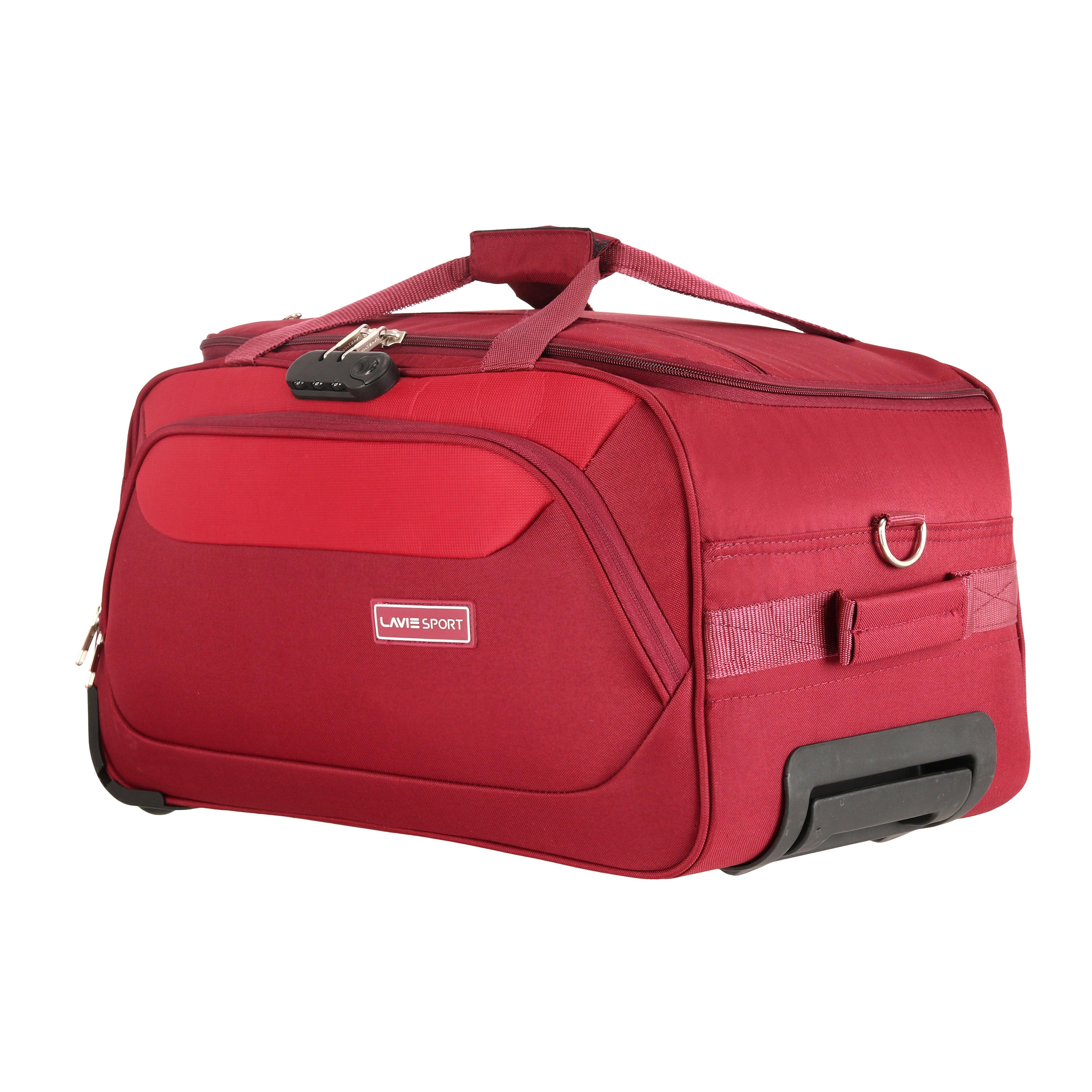 Lavie_Sport_57_cms_Anti-theft_Voyage_Wheel_Duffle_Bag_|_Trolley_Bag_Maroon