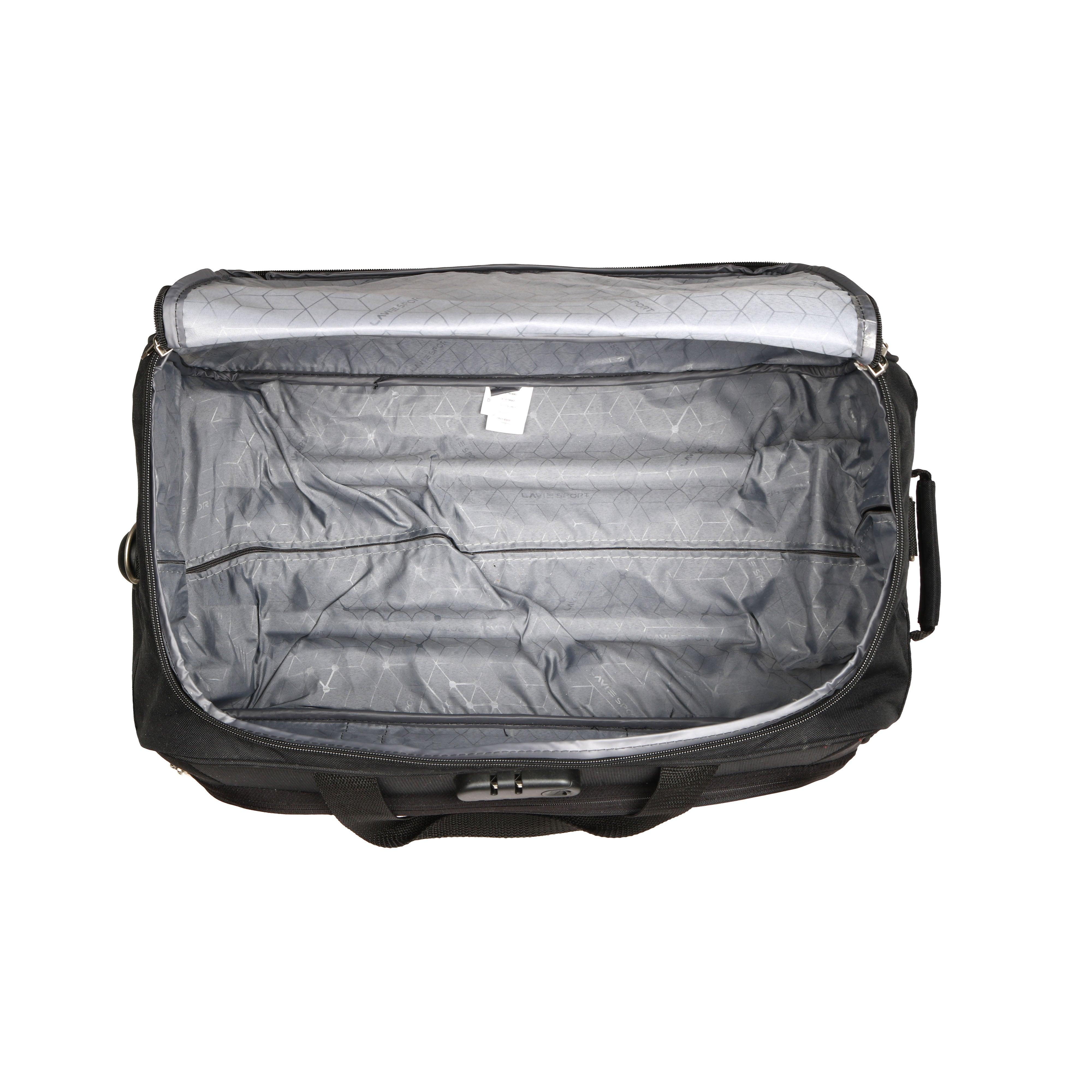 Lavie_Sport_57_cms_Anti-theft_Voyage_Wheel_Duffle_Bag|_Trolley_Bag_Black