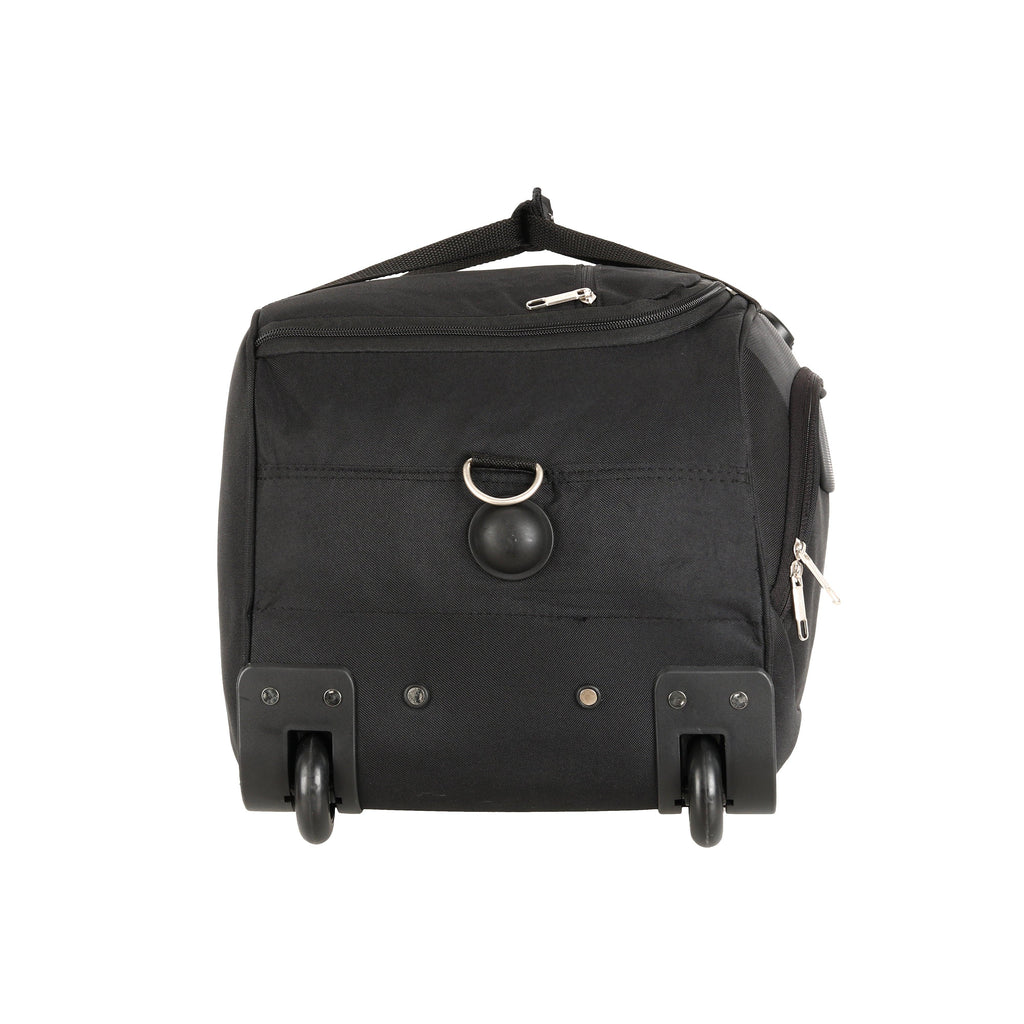Lavie Sport 57 Cms Anti-Theft Voyage Wheel Duffle Bag For Travel | Luggage Bag Black - Lavie World