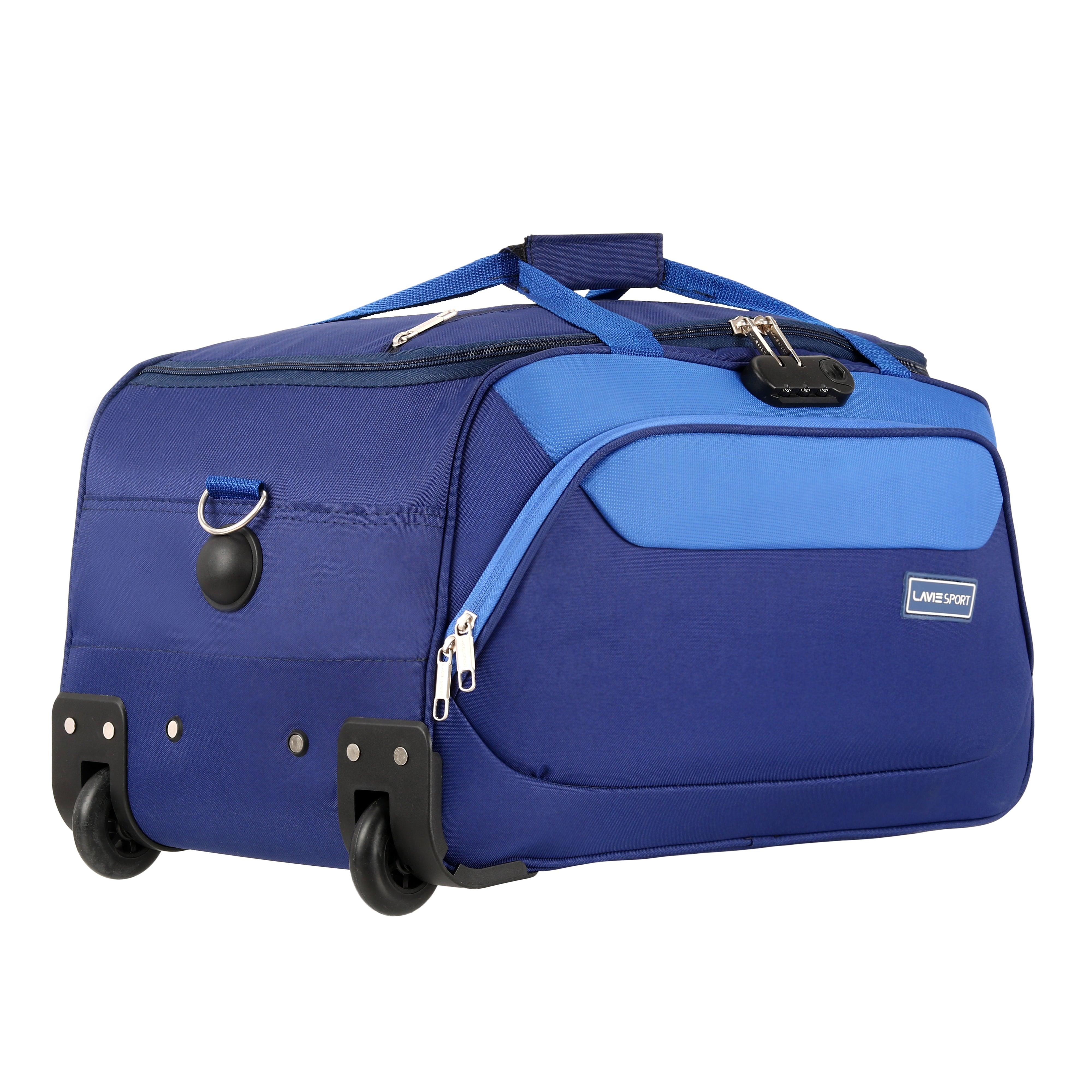 Lavie_Sport_57_cms_Anti-theft_Voyage_Wheel_Duffle_Bag|_Trolley_Bag_Navy