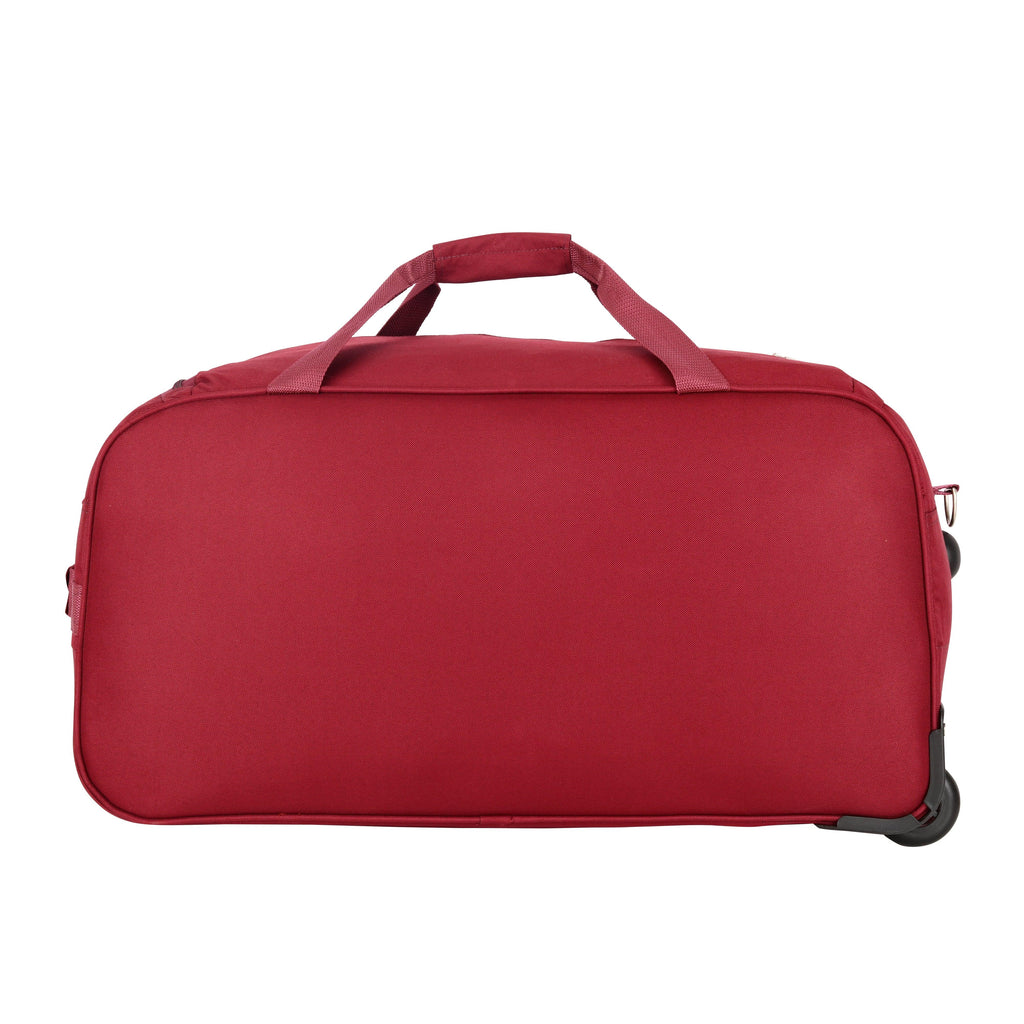 Lavie Sport 65 Cms Anti-Theft Voyage Wheel Duffle Bag For Travel | Luggage Bag Maroon - Lavie World