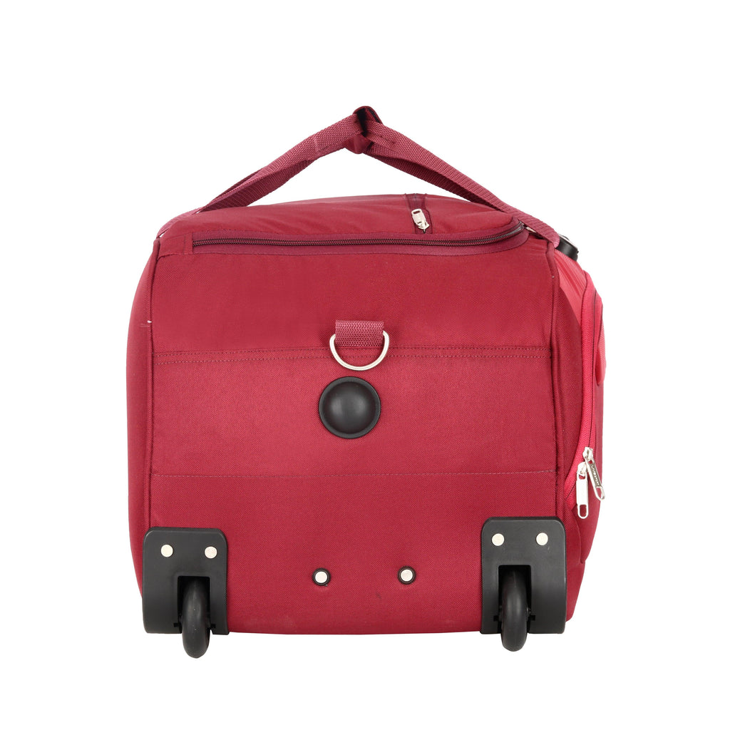 Lavie Sport 65 Cms Anti-Theft Voyage Wheel Duffle Bag For Travel | Luggage Bag Maroon - Lavie World