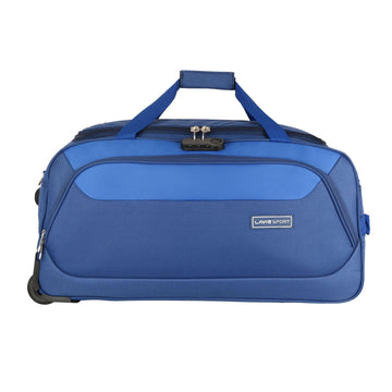 Lavie Sport 65 Cms Anti-Theft Voyage Wheel Duffle Bag For Travel | Luggage Bag Navy - Lavie World