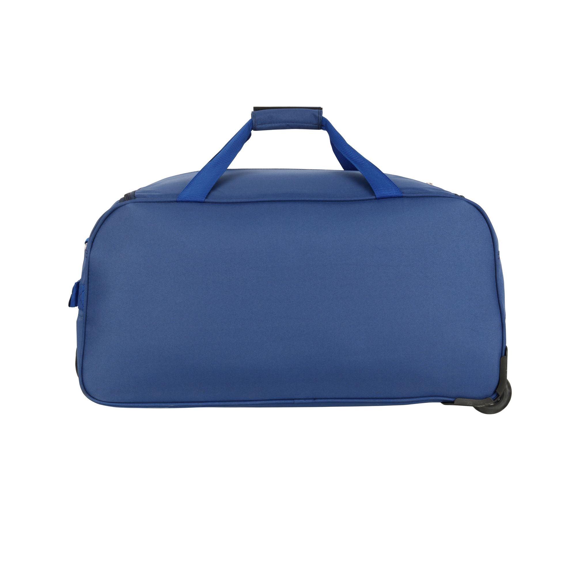 Lavie Sport 65 cms Anti-theft Voyage Wheel Duffle Bag | Trolley Bag Navy - Lavie World