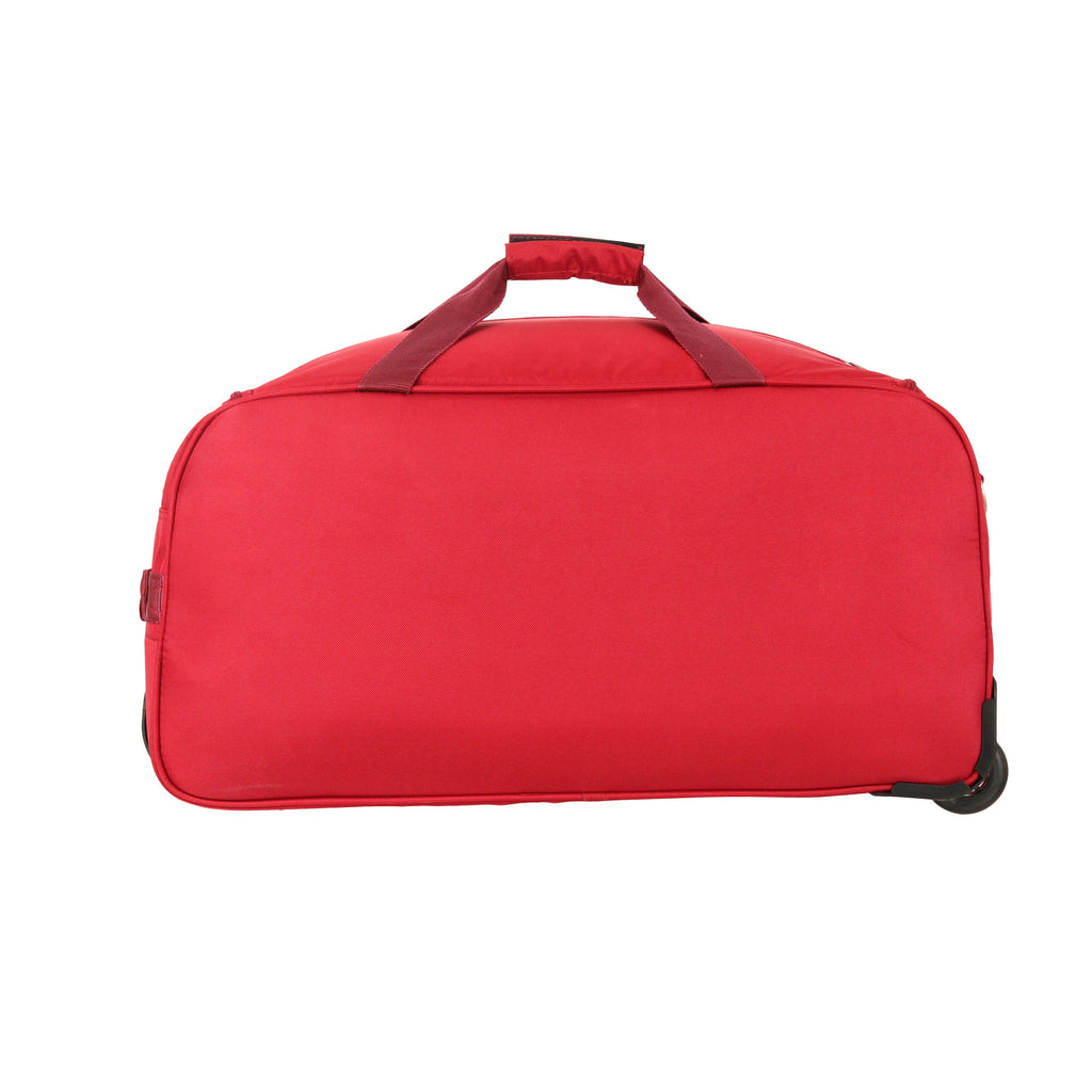 Lavie Sport 65 cms Anti-theft Sage Wheel Duffle Bag For Travel | Luggage Bag Maroon - Lavie World