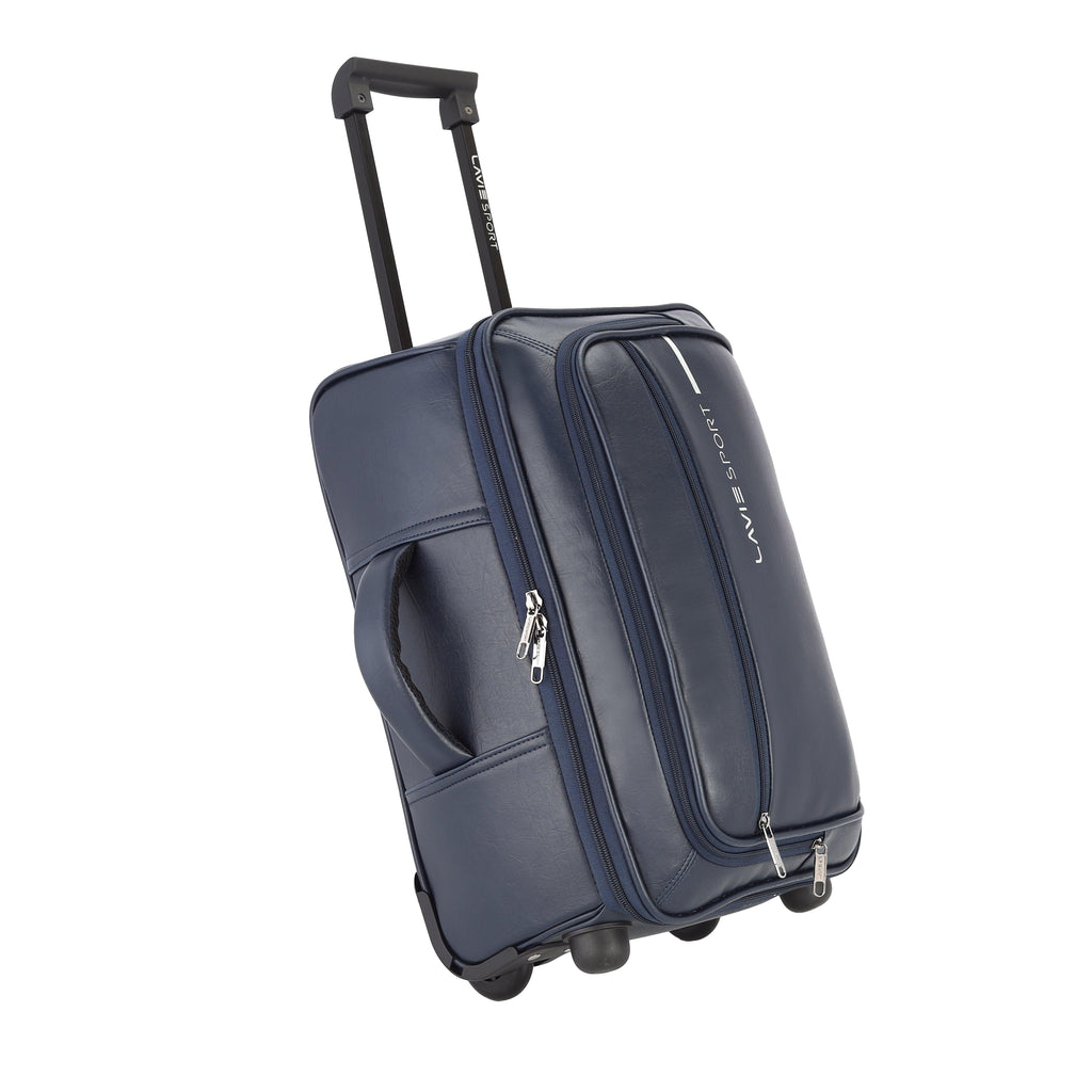 Lavie Sport 45 Cms Premium Majestic Overnighter Laptop Trolley | Luggage Bag Navy - Lavie World