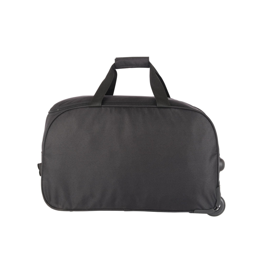 Lavie Sport Cabin Size 53 Cms Meridian X Wheel Duffle Bag For Travel | Luggage Bag Black - Lavie World