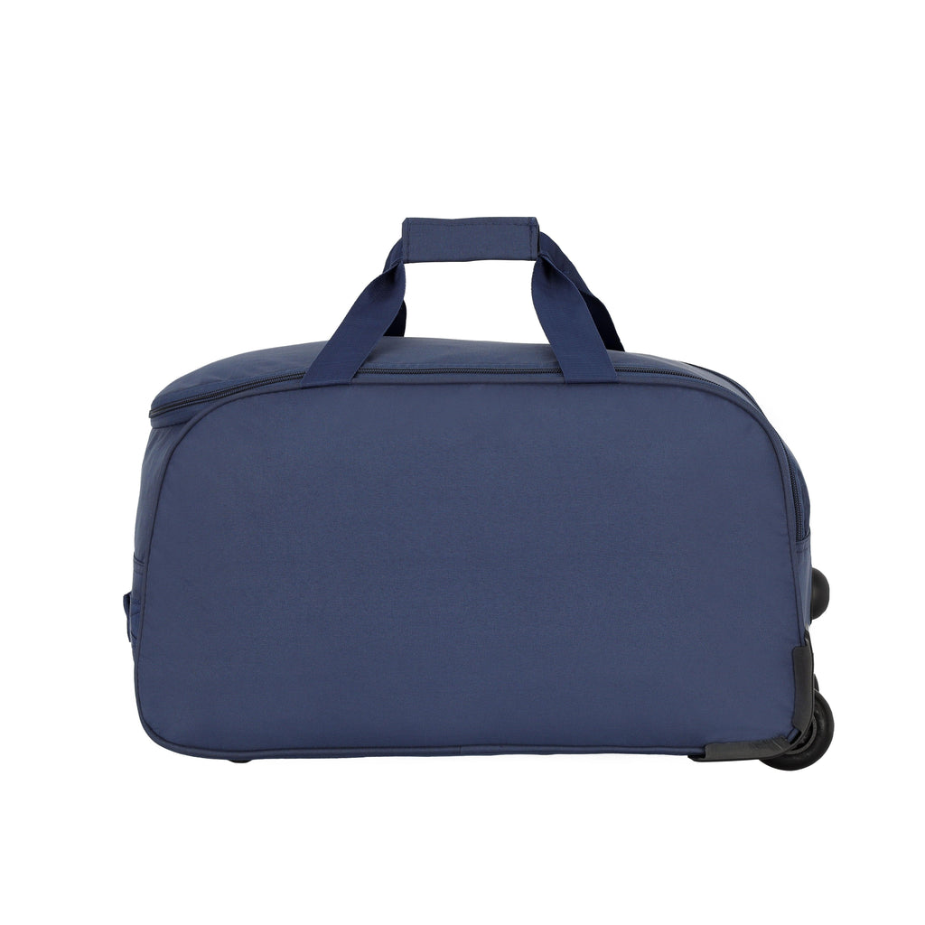 Lavie Sport Cabin Size 53 cms Meridian X Wheel Duffle Bag For Travel | Luggage Bag Navy - Lavie World