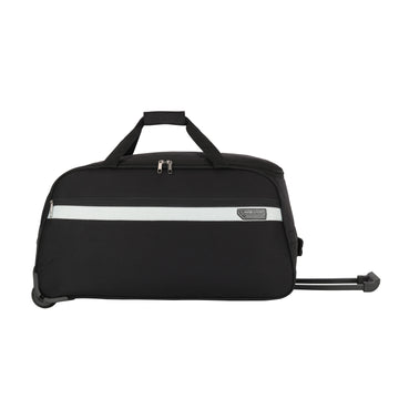 Lavie Sport Large Size 63 cms Meridian X Wheel Duffle Bag | Black - Lavie World