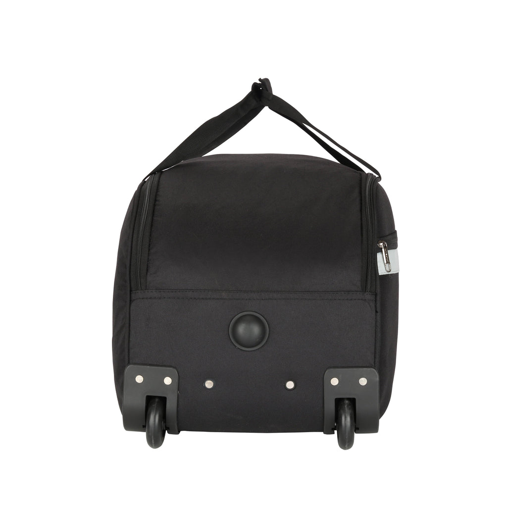 Lavie Sport Large Size 63 cms Meridian X Wheel Duffle Bag | Black - Lavie World