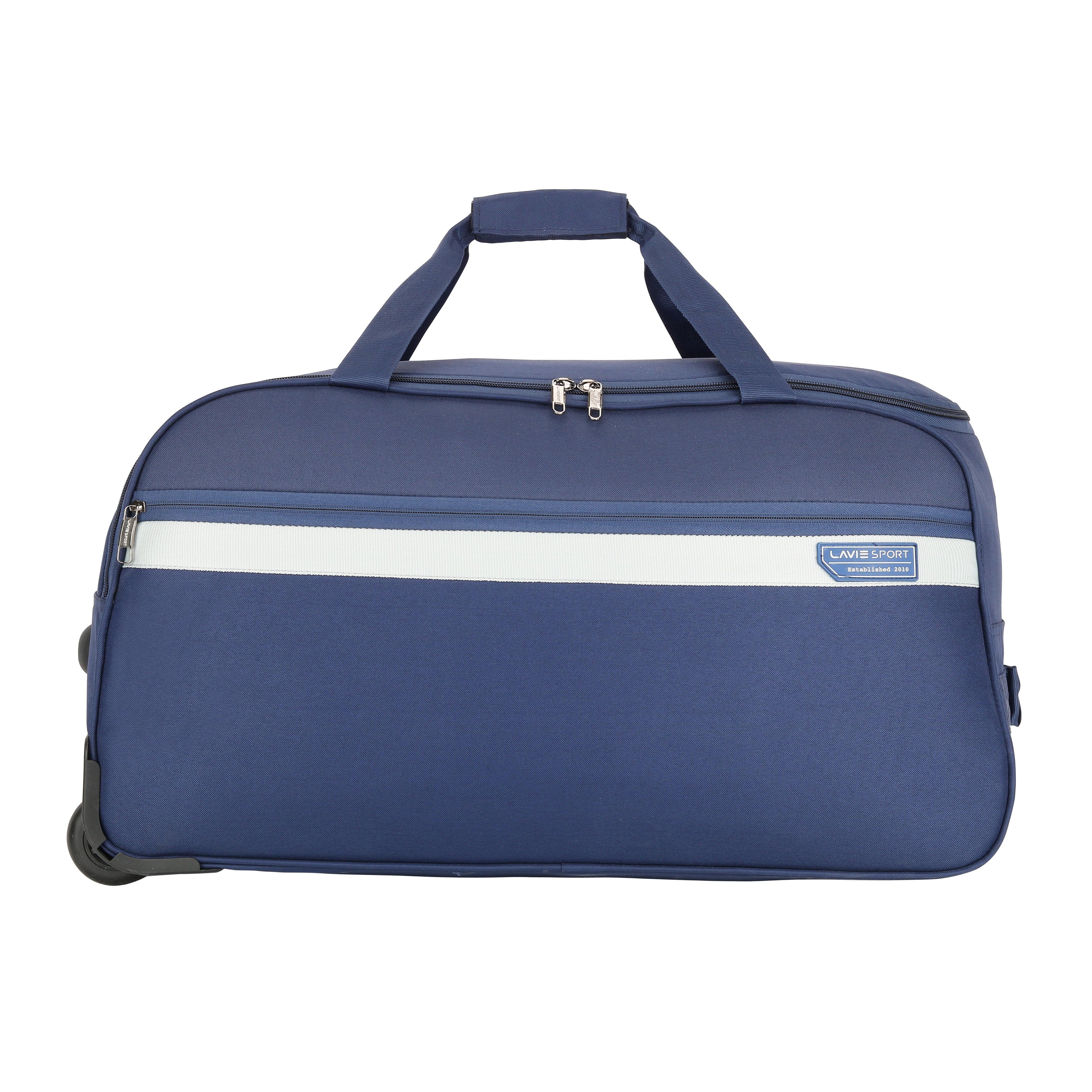Lavie_Sport_Large_Size_63_cms_Meridian_X_Wheel_Duffle_Bag_|_Navy