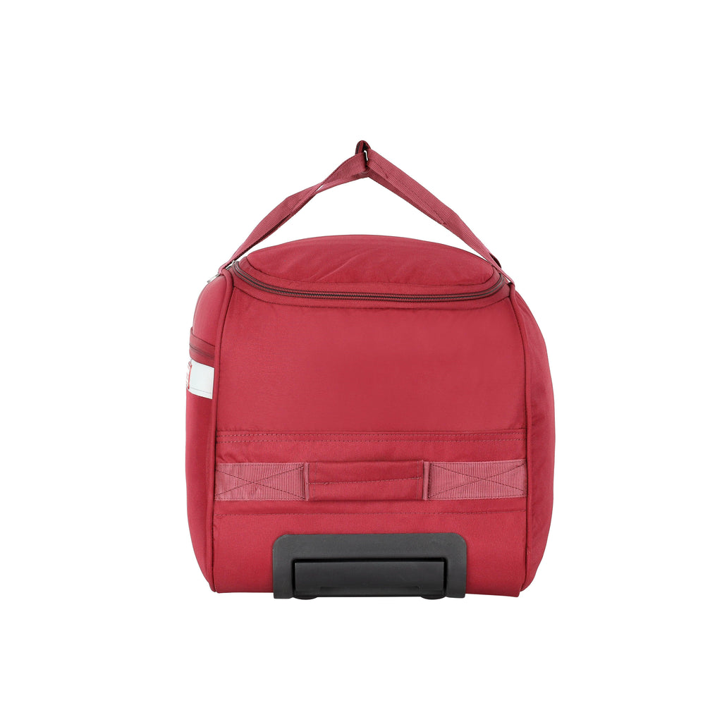 Lavie Sport Large Size 63 cms Meridian X Wheel Duffle Bag For Travel | Luggage Bag Maroon - Lavie World