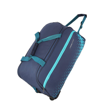 Lavie Sport Roar M Large Size 62 cms Wheel Duffle Bag For Travel | 2 Wheel Luggage Bag | Travel Duffle Wheeler Navy - Lavie World