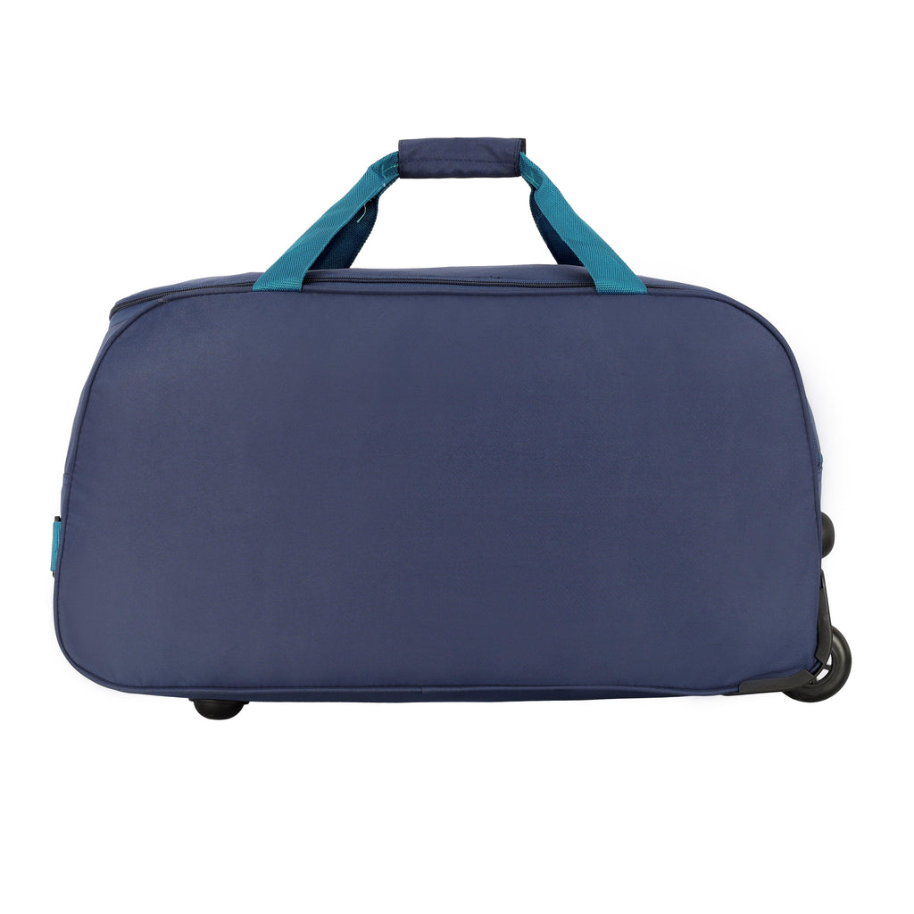 Lavie Sport Roar M Large Size 62 cms Wheel Duffle Bag For Travel | 2 Wheel Luggage Bag | Travel Duffle Wheeler Navy - Lavie World
