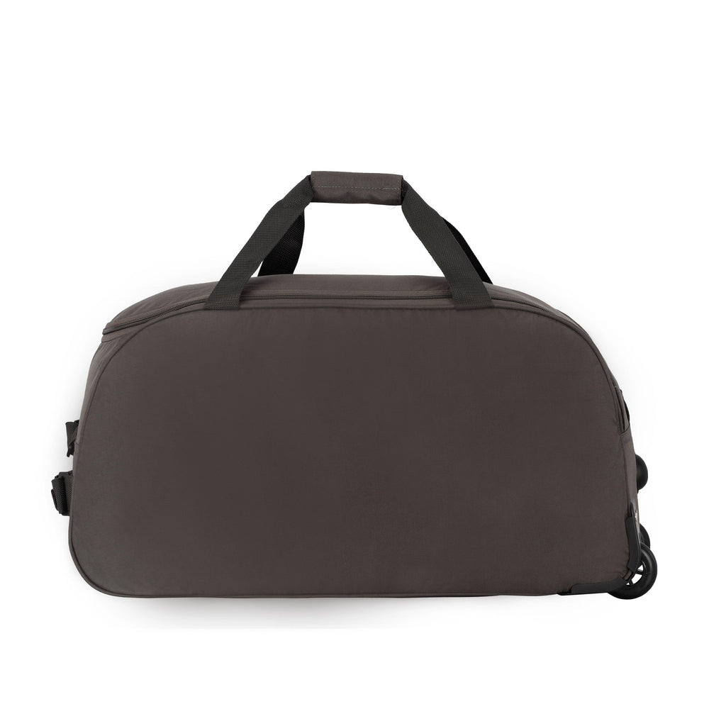 Lavie Sport Roar M Large Size 62 cms Wheel Duffle Bag For Travel | 2 Wheel Luggage Bag | Travel Duffle Wheeler Dk. Grey - Lavie World
