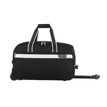 Lavie Sport Size 53 Cms Tropic Wheel Duffle Bag For Travel | Luggage Bag Black - Lavie World