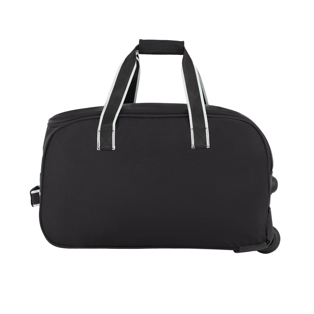 Lavie Sport Size 53 Cms Tropic Wheel Duffle Bag For Travel | Luggage Bag Black - Lavie World