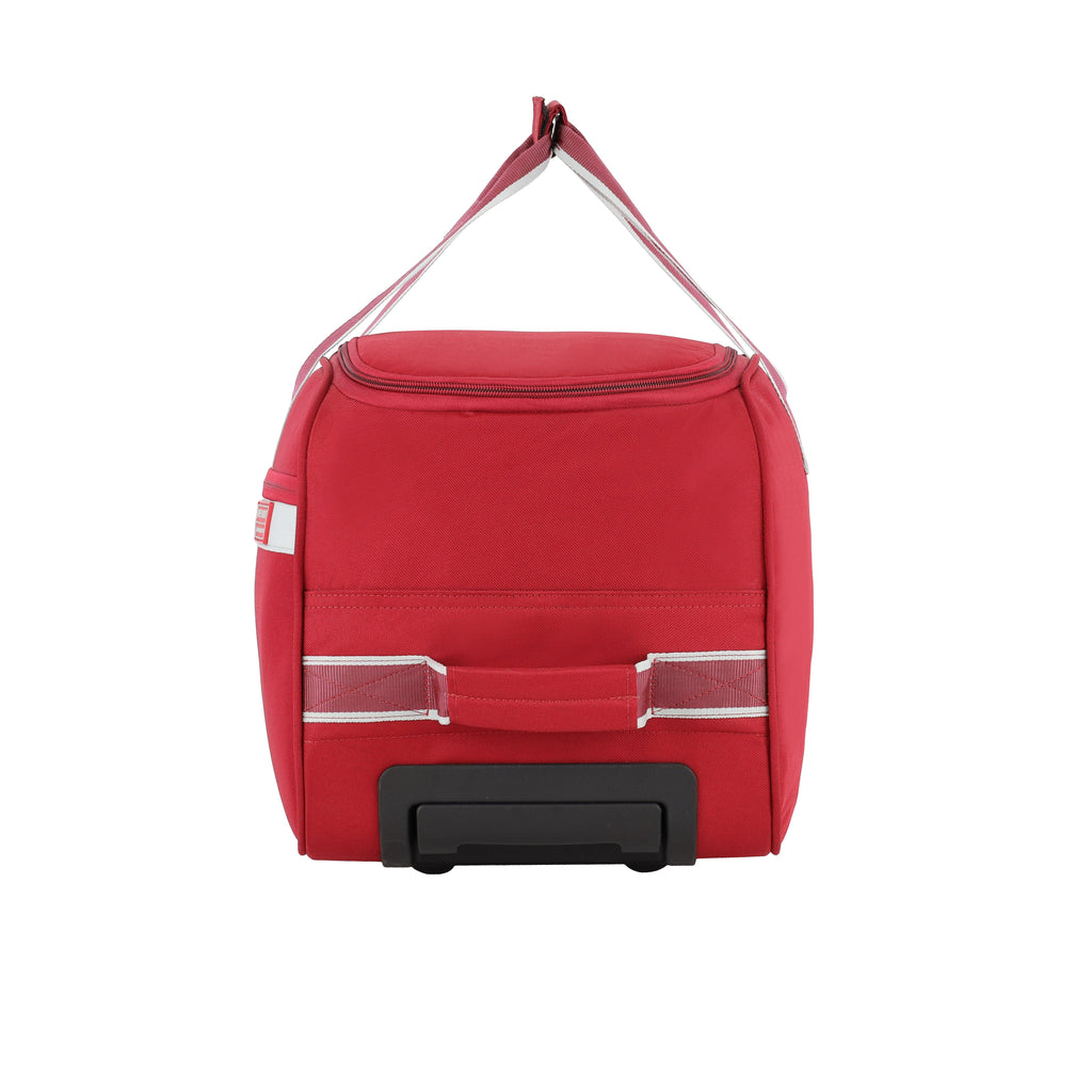 Lavie Sport Size 53 Cms Tropic Wheel Duffle Bag For Travel | Luggage Bag Red - Lavie World