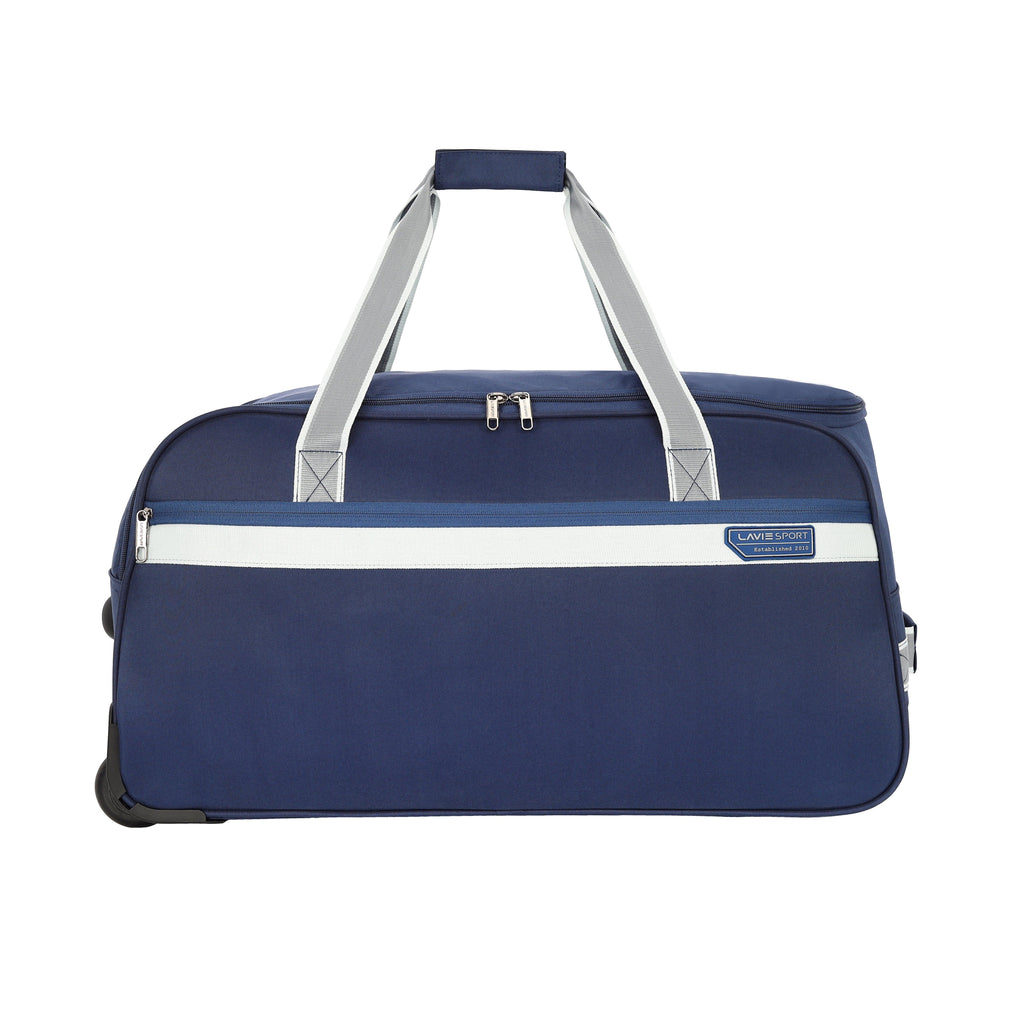 Lavie Sport Size 62 Cms Tropic Wheel Duffle Bag For Travel | Luggage Bag Navy - Lavie World