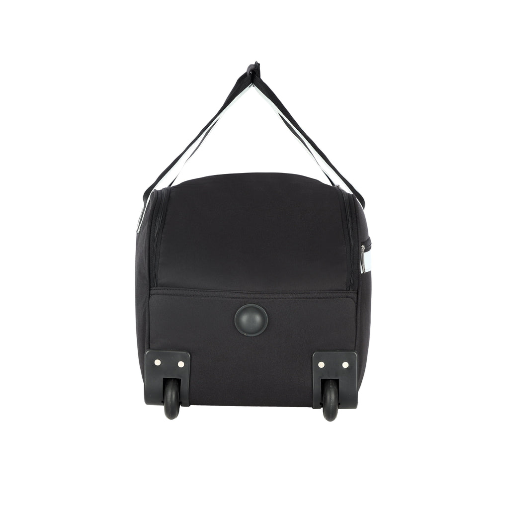 Lavie Sport Size 62 Cms Tropic Wheel Duffle Bag For Travel | Luggage Bag Black - Lavie World