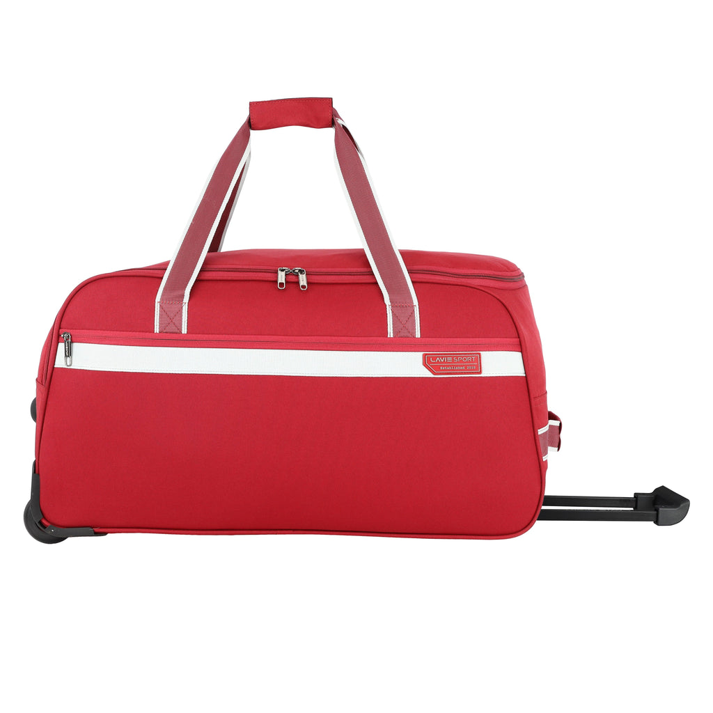 Lavie_Sport_size_62_cms_Tropic_Wheel_Duffle_Bag_|_Red