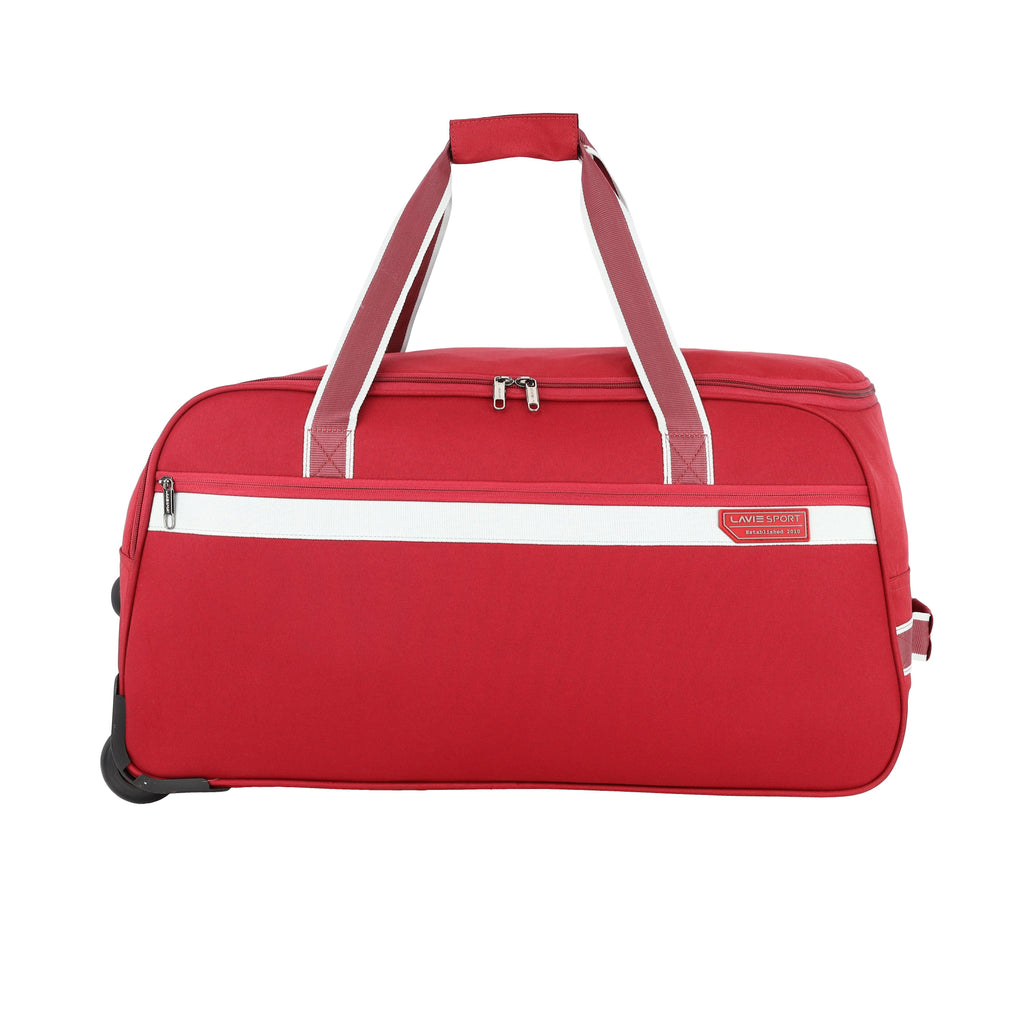 Lavie_Sport_size_62_cms_Tropic_Wheel_Duffle_Bag_|_Red