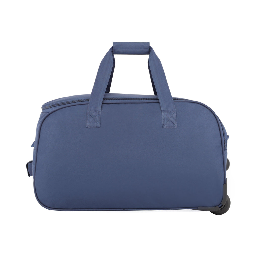Lavie Sport Size 53 Cms Star Wheel Duffle Bag For Travel | Luggage Bag Navy - Lavie World