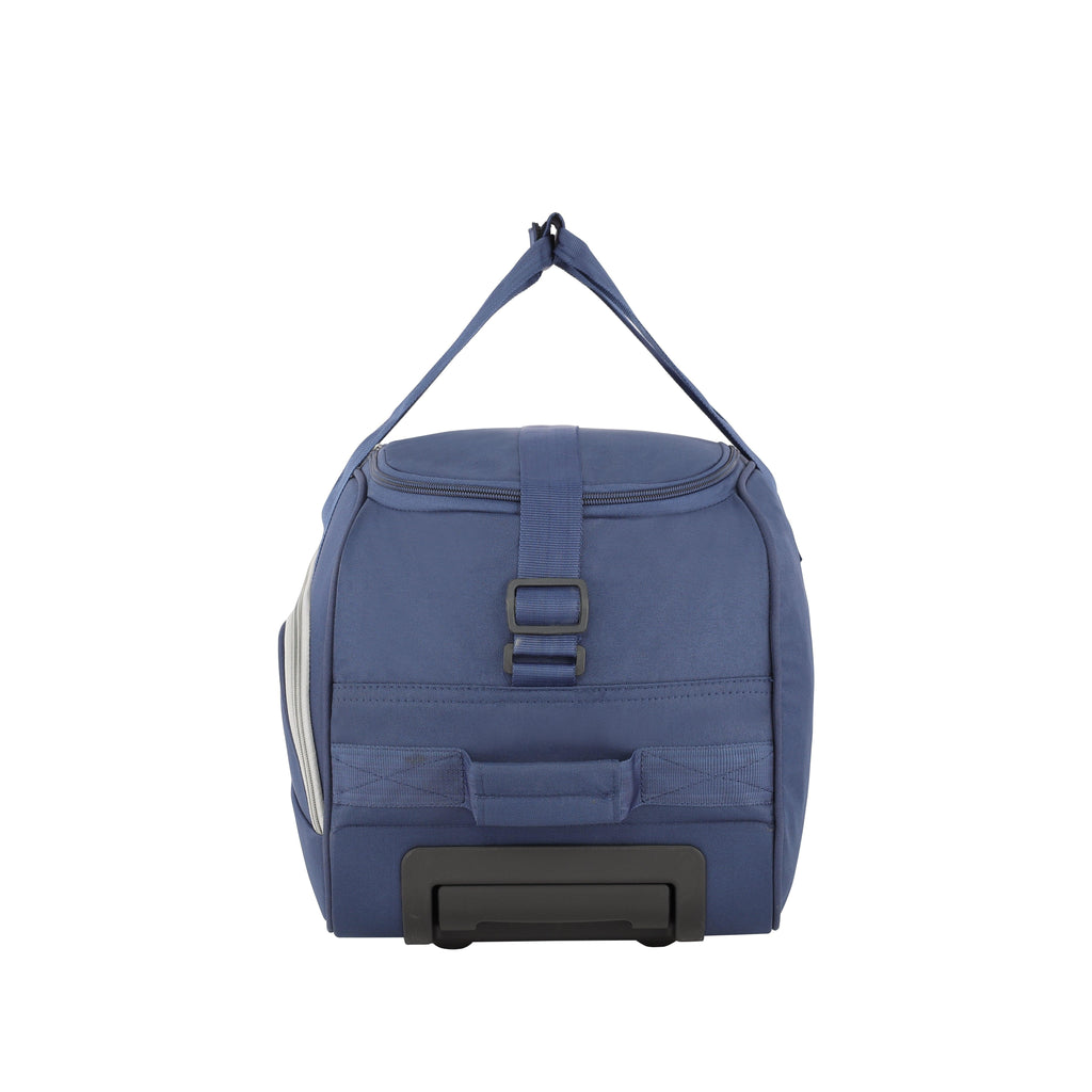 Lavie Sport Size 53 Cms Star Wheel Duffle Bag For Travel | Luggage Bag Navy - Lavie World
