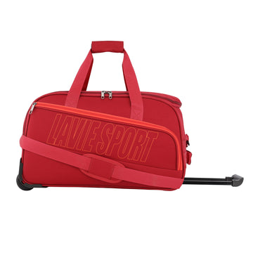 Lavie_Sport_size_53_cms_Star_Wheel_Duffle_Bag_|_Red