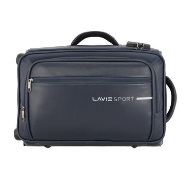 Lavie Sport 45 Cms Premium Majestic Nv Overnighter Laptop Trolley | Luggage Bag Navy - Lavie World