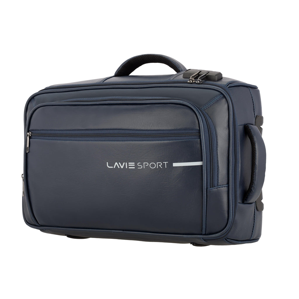 Lavie Sport 45 cms Premium Majestic NV Overnighter Laptop Trolley | Trolley Bag Navy - Lavie World