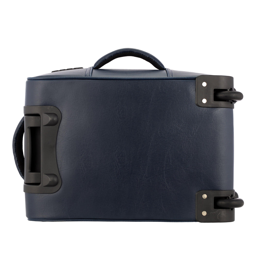 Lavie Sport 45 Cms Premium Majestic Nv Overnighter Laptop Trolley | Luggage Bag Navy - Lavie World