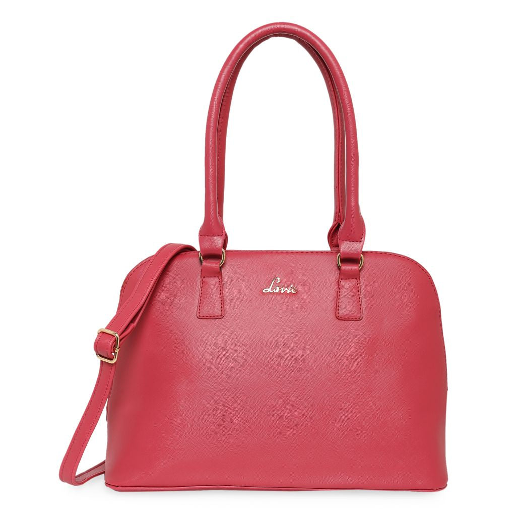 Lavie_Clara_Dome_Women's_Satchel_Fushia_Medium