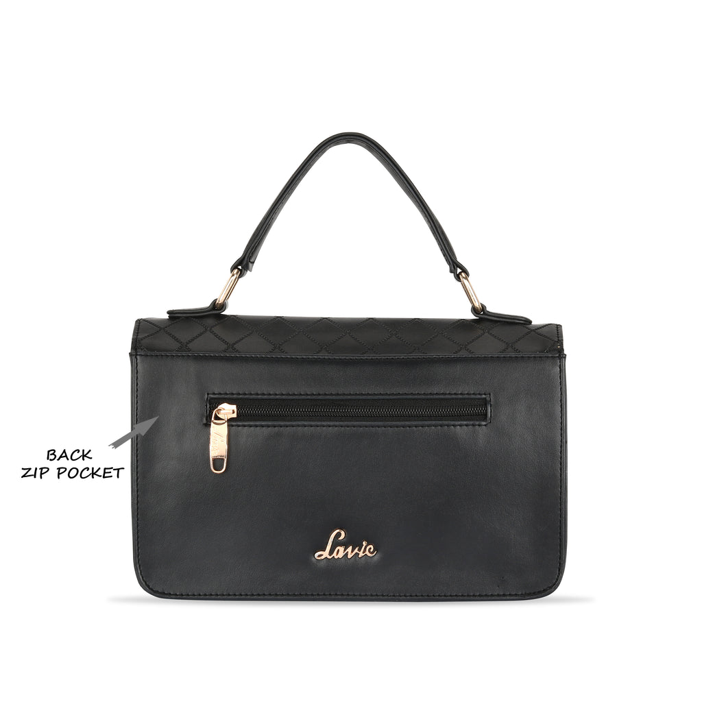 Lavie Aten Women's Satchel Bag Medium Black