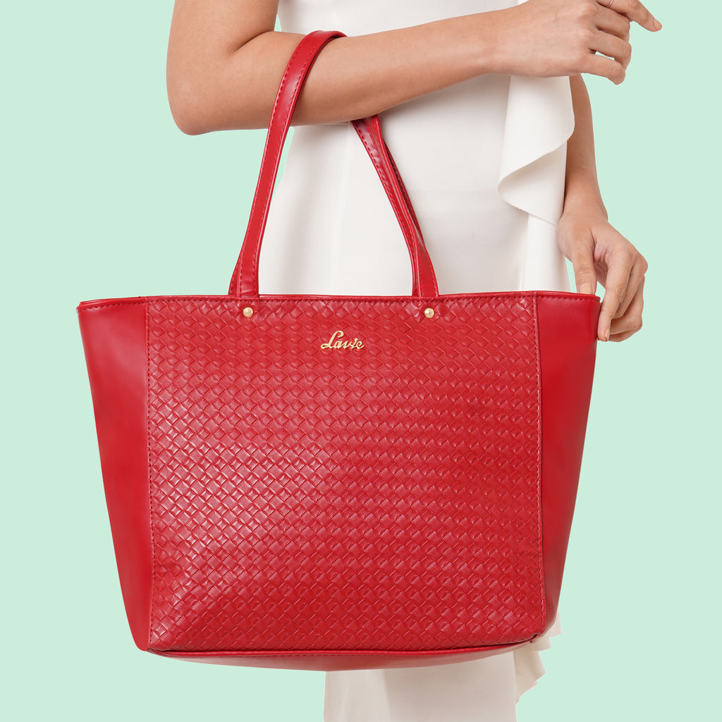 Lavie Nova Women's Tote Bag Large Red