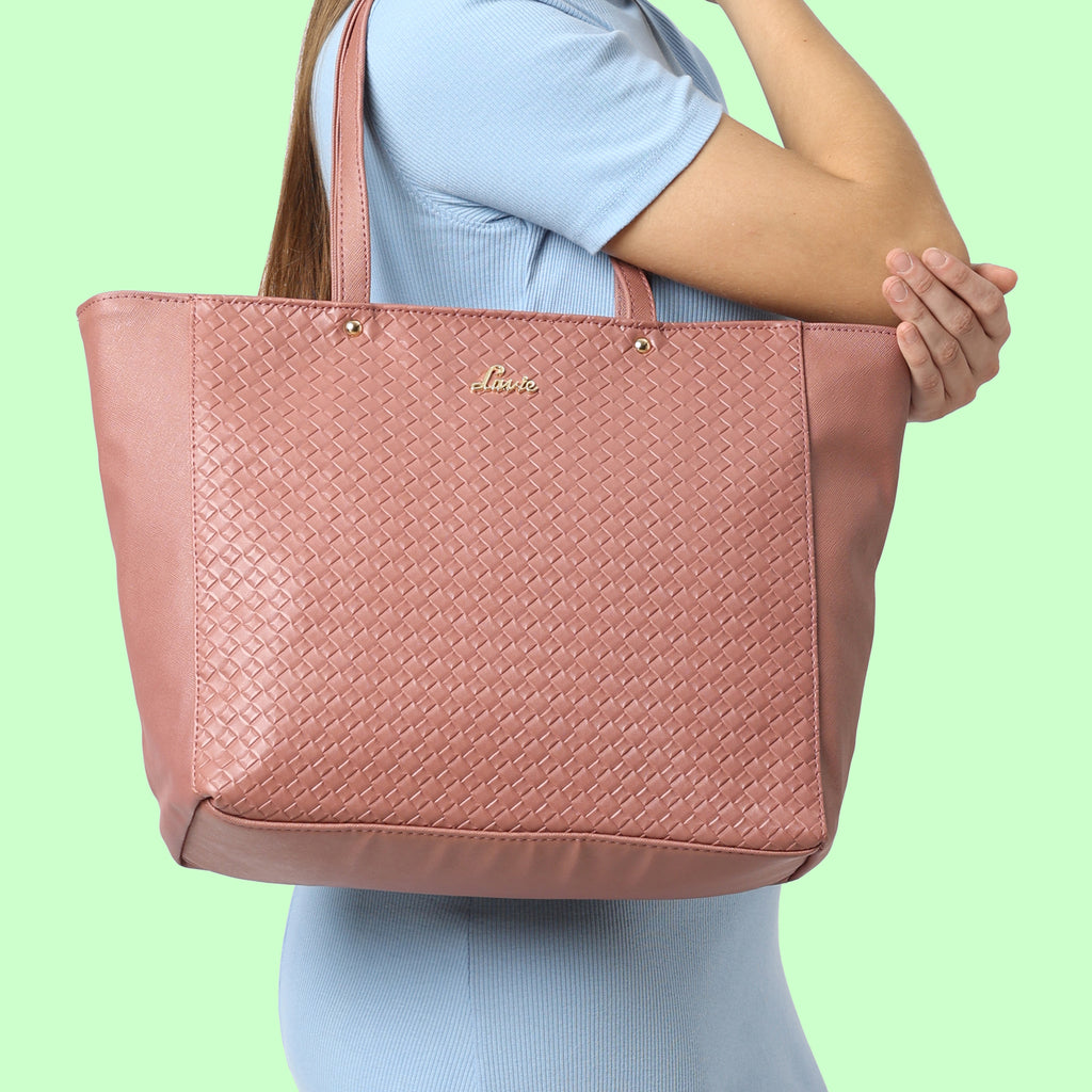 Lavie Nova Women's Tote Bag Large Dark Pink