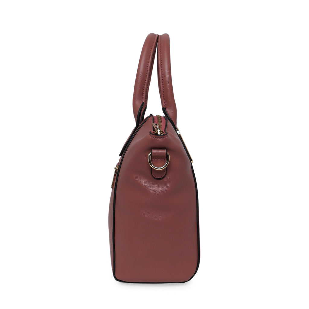 Lavie Kamala Women's Satchel Bag Small Dark Pink