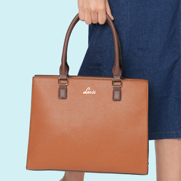 Lavie Shelly Women's Satchel Bag Medium Tan