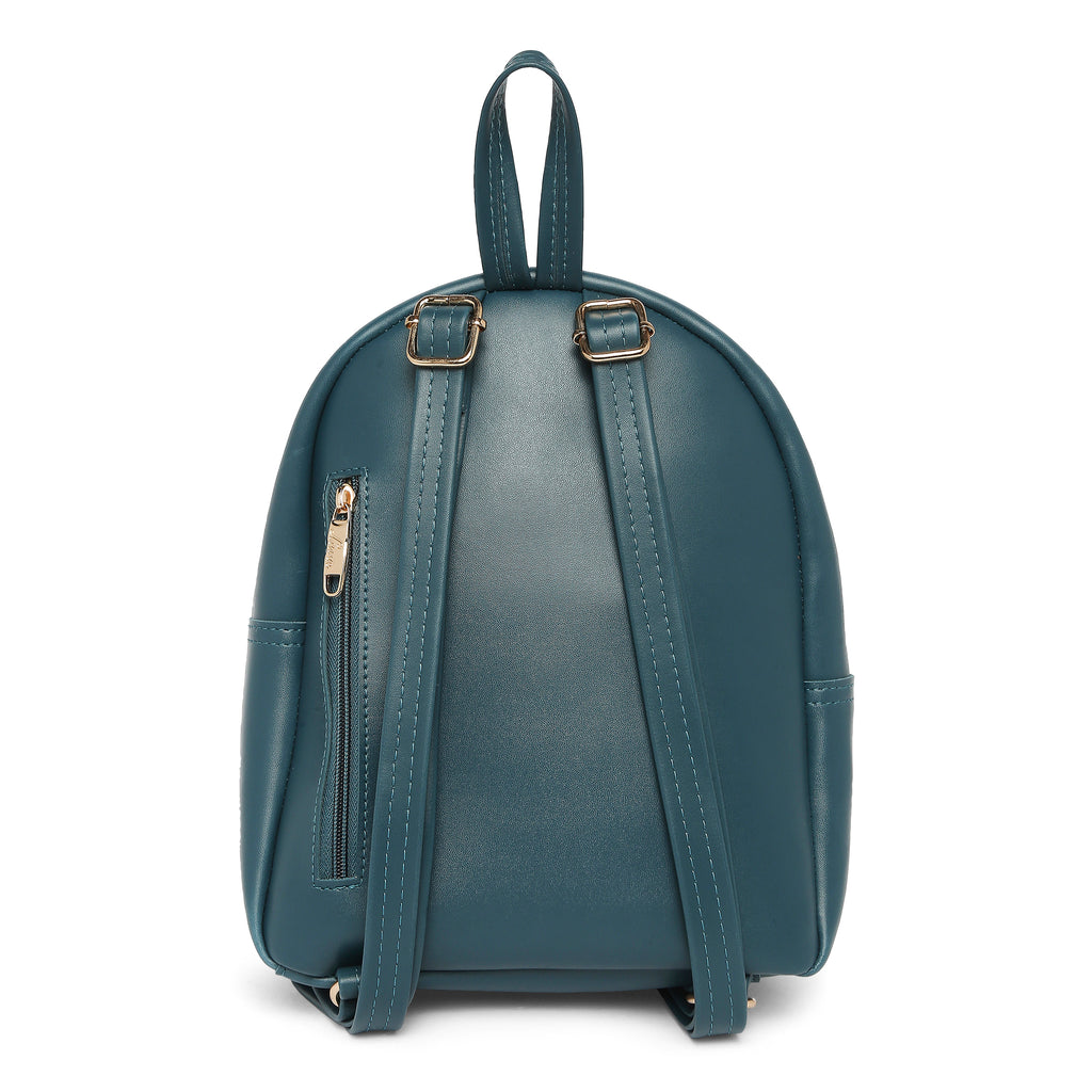Lavie Siera Mini Backpack For Girls Large Teal