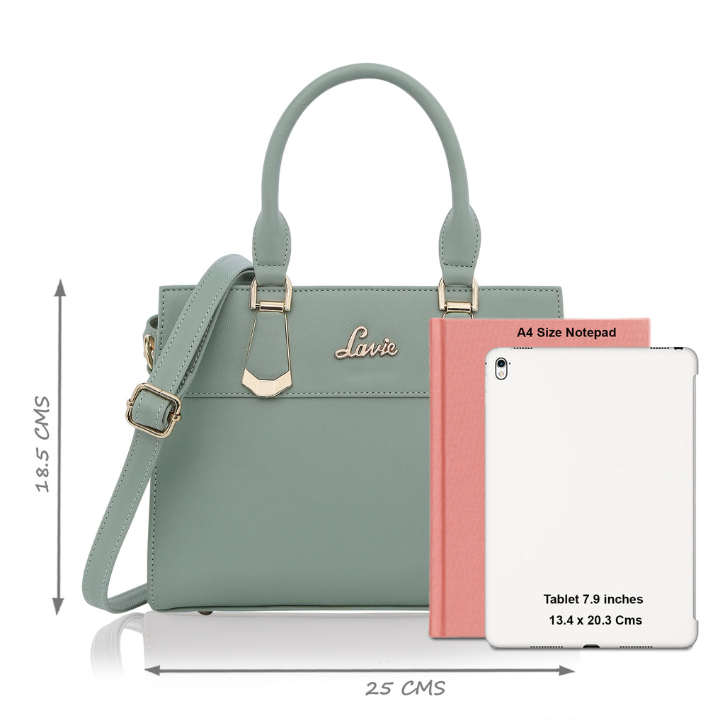 Lavie Celine Women's Satchel Bag Small Mint