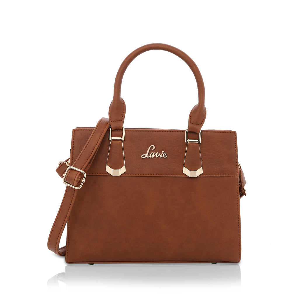 Lavie Celine Women's Satchel Bag Small Tan