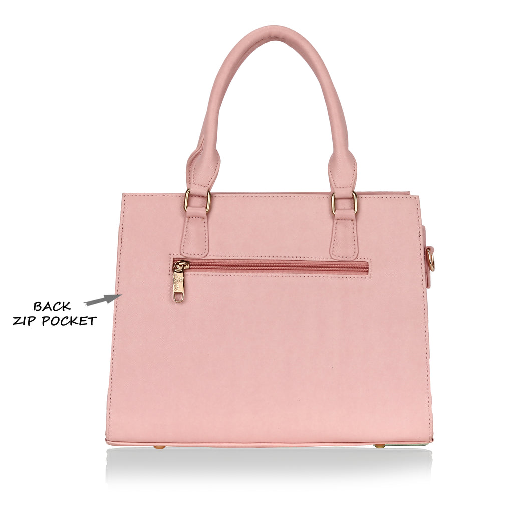 Lavie Celine Women's Satchel Bag Medium Light Pink