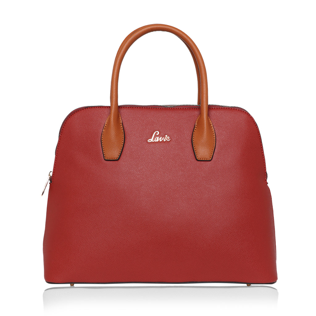 Lavie Hilite Mimi Women's Dome Satchel Bag Large Red