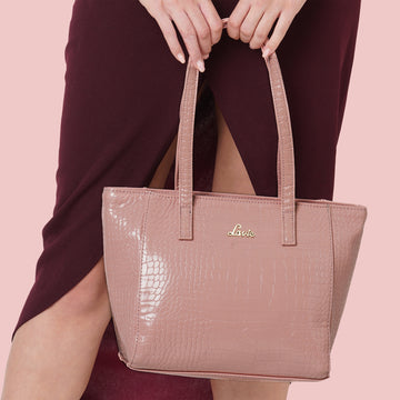 Lavie Betsgloss Pink Small Women's Tote Bag
