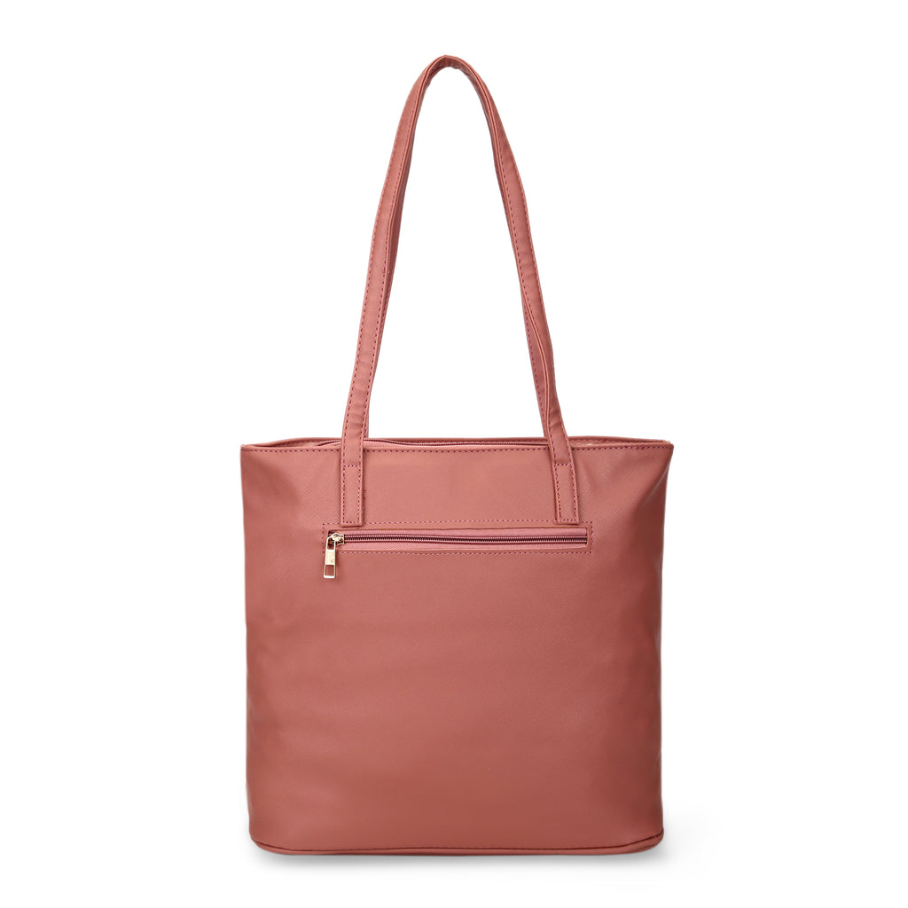 Lavie Shopper Women's Tote Bag Handbag Large Dark Pink